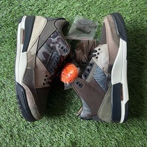 Nike Air Jordan 3 Retro III Patchwork Camo Sz 8